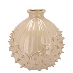 Keramik Vase Mika braun 24x24x24cm