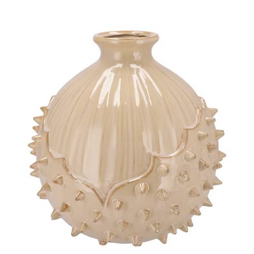 Keramik Vase Mika braun 24x24x24cm