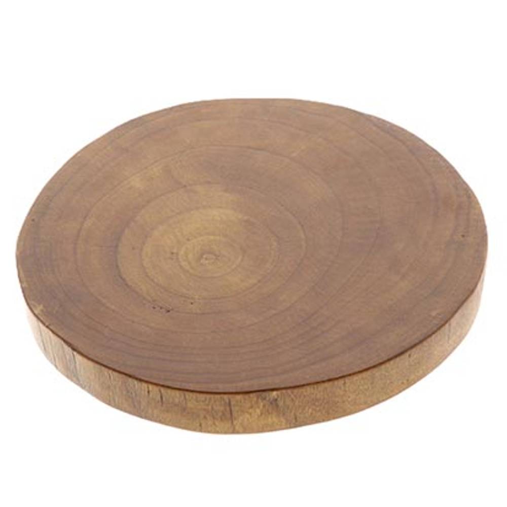 Trocken Morven Scheibe dunkel braun D24cm H03cm