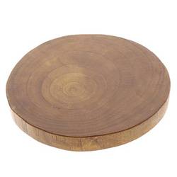 Trocken Morven Scheibe dunkel braun D24cm H03cm