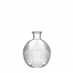 Glas Flasche Bologna D02/09cm H12cm