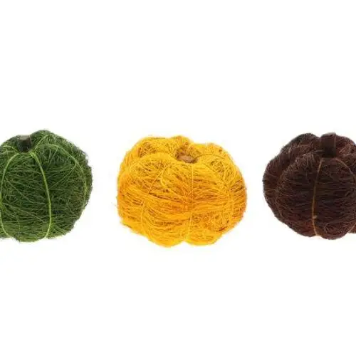 Deko KÜrbis gelb mix D06.5cm x3
