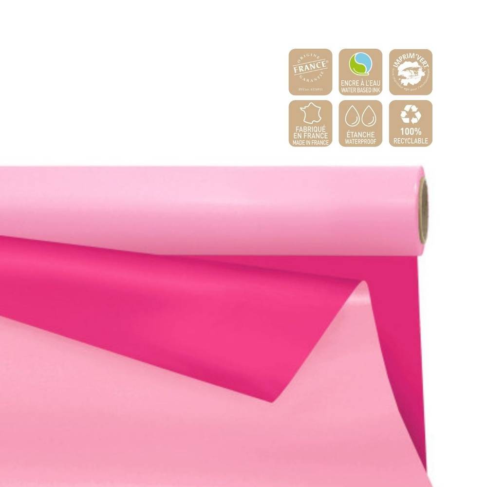 Folie Rolle 80cm Duo Matt rosa/Fuchsia 40m