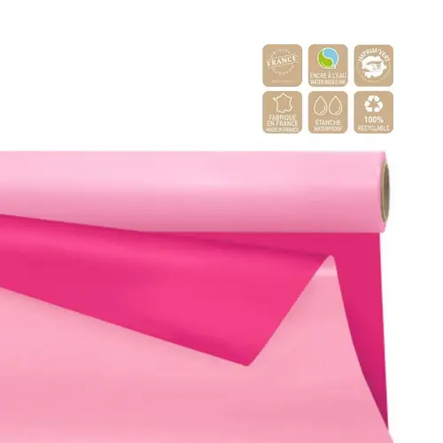 Folie Rolle 80cm Duo Matt rosa/Fuchsia 40m