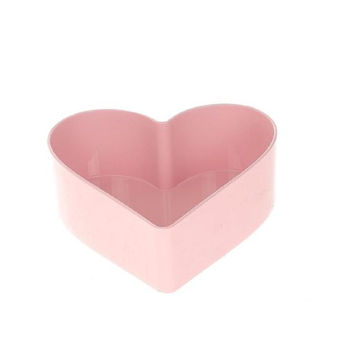 Melamine Herz rosa 15x15x7cm