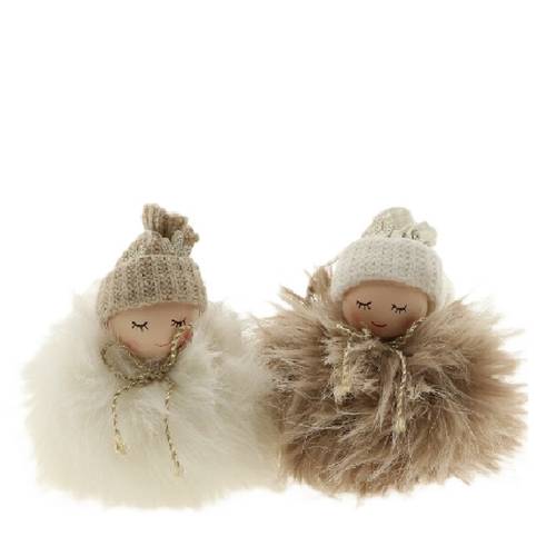 Hänger Engel Furry mix D10cm