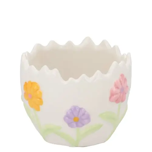 Keramik Übertopf Bibi Ei 08x08x07cm