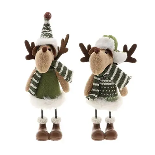 Rentier Cozy S/2 D05.5cm H25cm