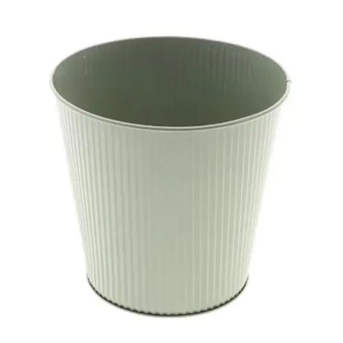 Zink Civita grün D16cm H15cm