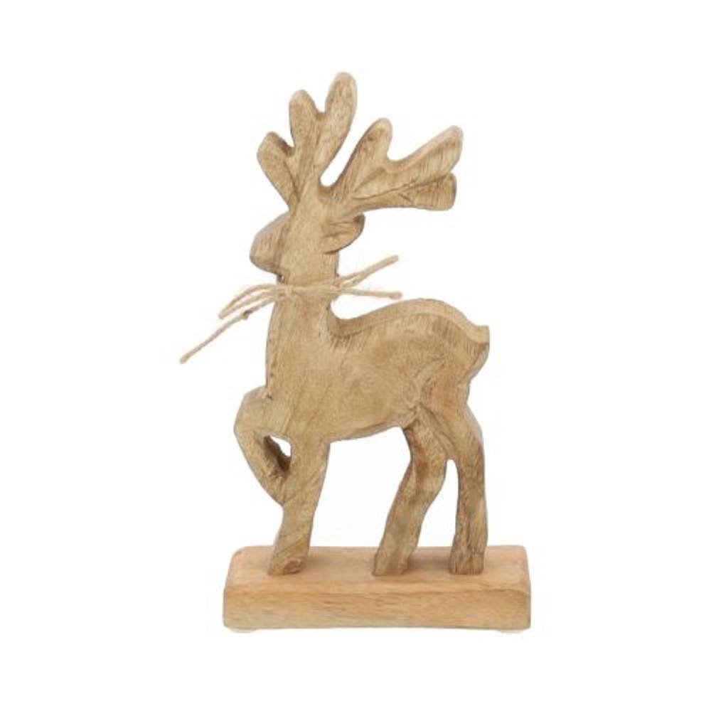 Reh Mango natur 12x05x22cm