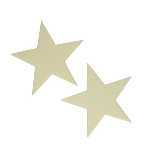 Farbe Stern creme 25cm Oasis®