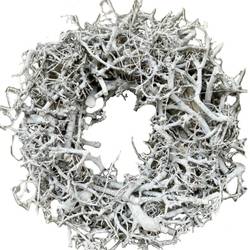 Kranz weiss Bonsai Frosted D30cm