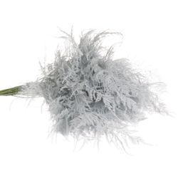 Plumoses weiss gefärbt 40cm