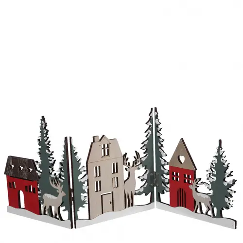 Deko Dorf 44x15.5cm