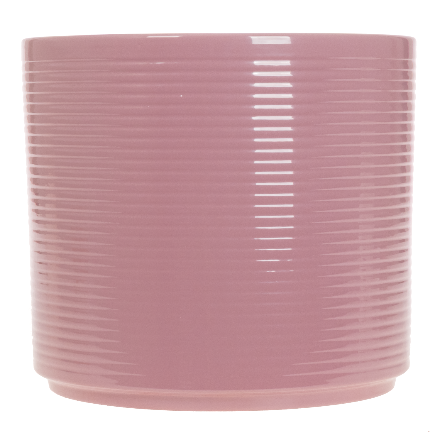 Übertopf Apa dunkel rosa D15cm H13cm