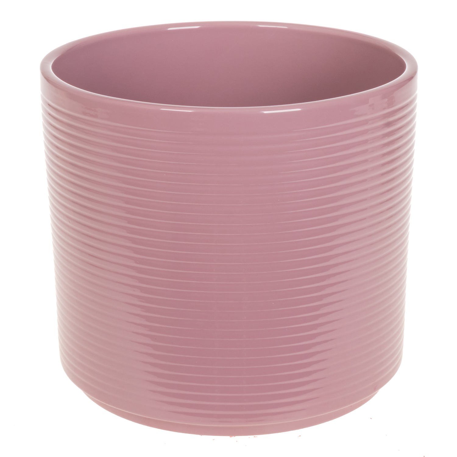 Übertopf Apa dunkel rosa D15cm H13cm