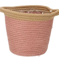 Korb Tripoli rosa D20cm H18cm