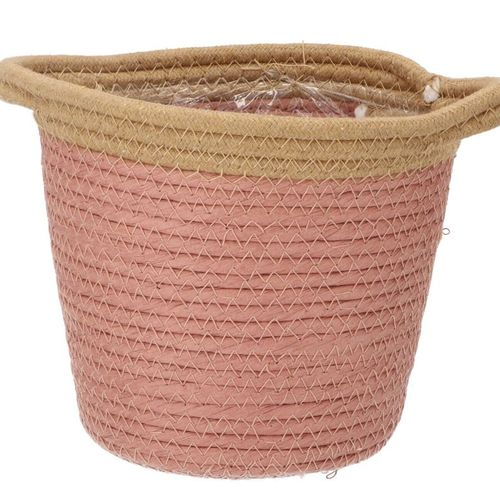Korb Tripoli rosa D20cm H18cm