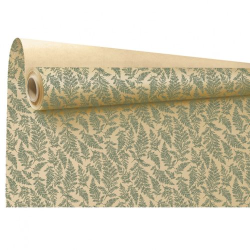 Papier Rolle 80cm Cyrielle grün 40m