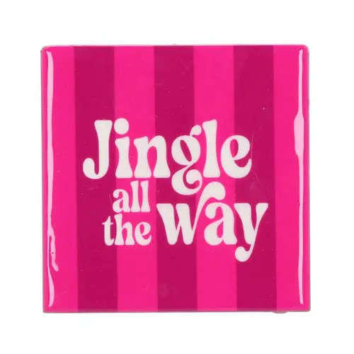 Fliese Jingle All The Way rosa 10x10x1cm