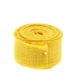 Band Jute gelb 50mm 5m