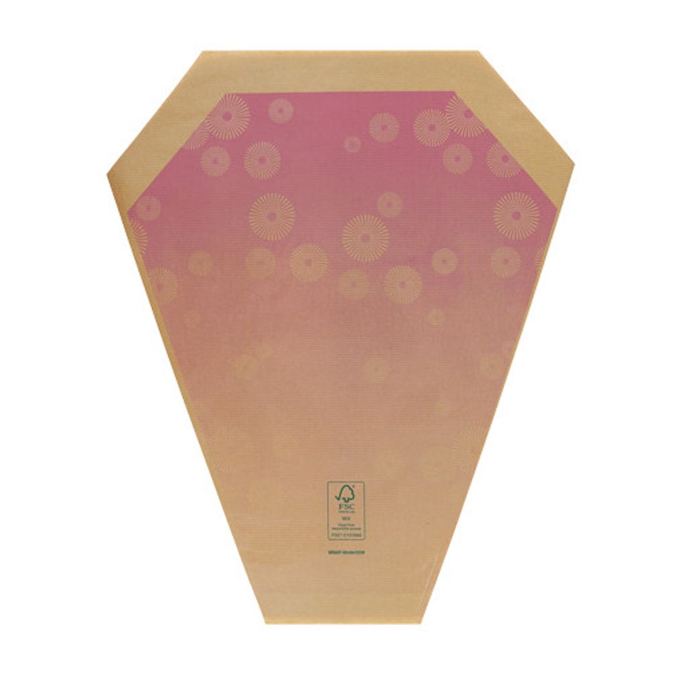 Tüte Kraft Bright lila 50x44x12cm x25