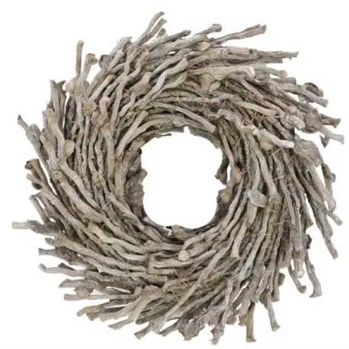 Kranz Botay grau waschen D50cm