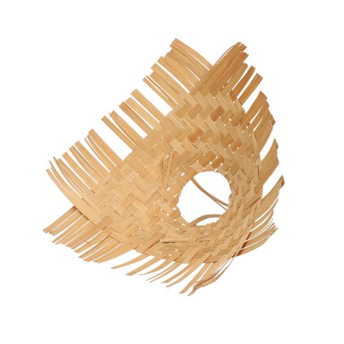 Strausshalter Bambus natur flechten D25cm