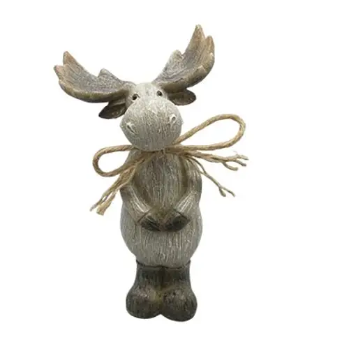 Deko Elch Bram braun D10.5cm H20cm