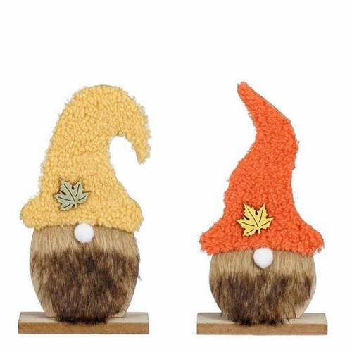 Gnom mix auf Holz 10.5x4.5x19cm