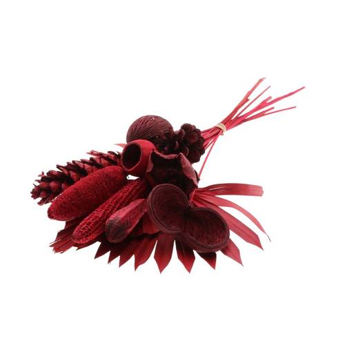 Exotischer mix Bund rot L55cm