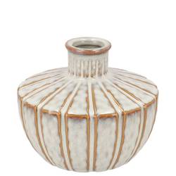 Keramik Vase Sifan weiss 18x18x15cm