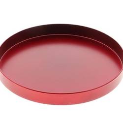 Melamine Teller rot D27cm H03cm