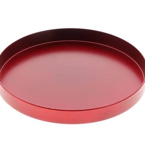 Melamine Teller rot D27cm H03cm