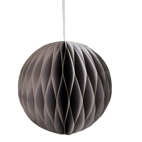 Faltbarer Hänger Kugel dunkel lila D24cm