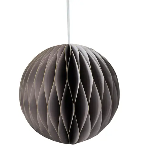 Faltbarer Hänger Kugel dunkel lila D24cm