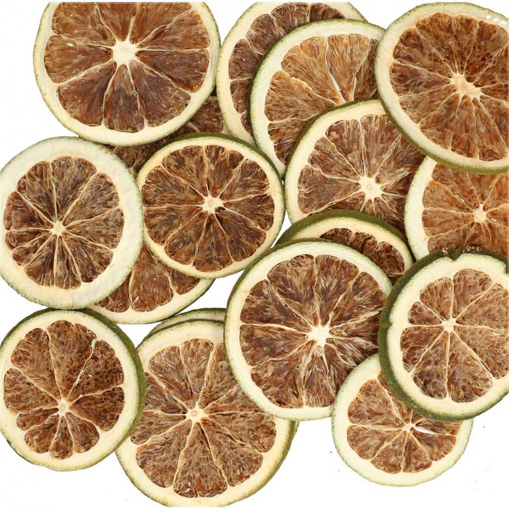 Trocken Lemonscheiben grün 250gr