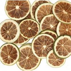 Trocken Lemonscheiben grün 250gr