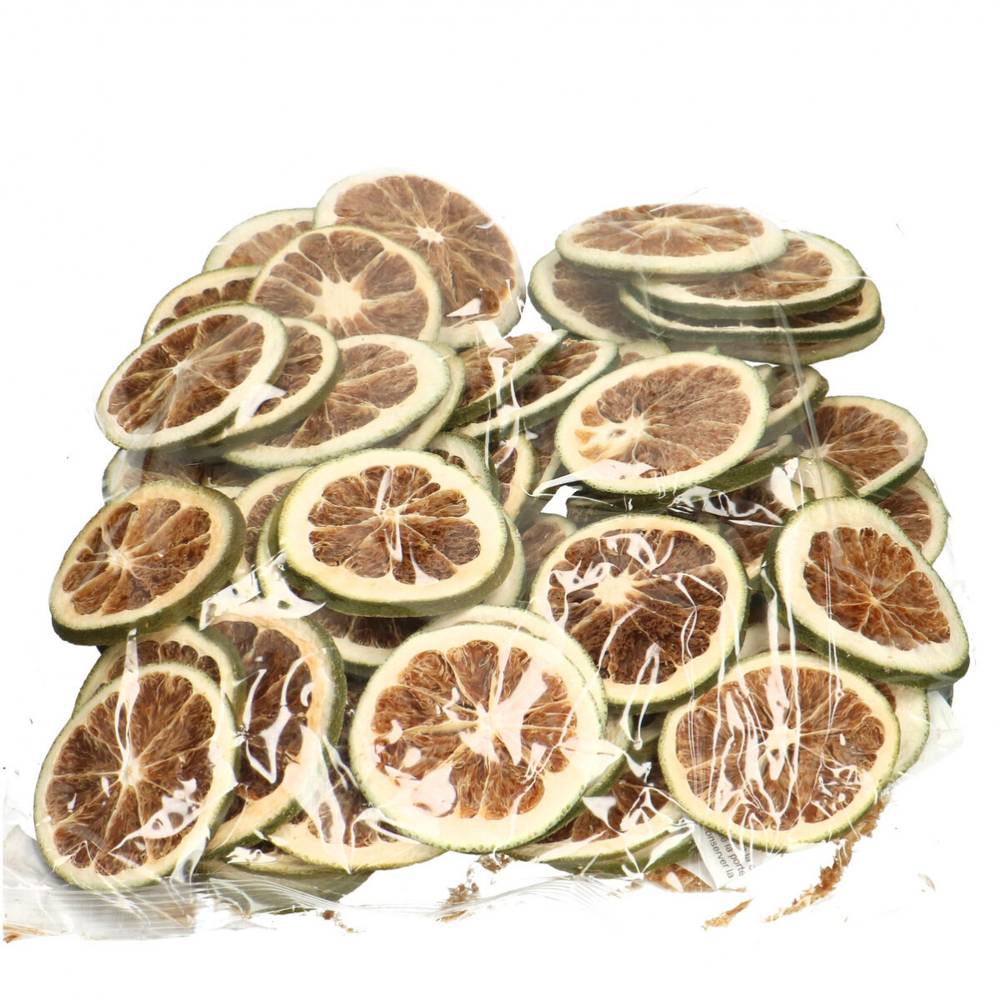 Trocken Lemonscheiben grün 250gr