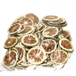 Trocken Lemonscheiben grün 250gr