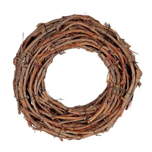 Kranz Traubenholz natur D30cm
