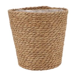 Korb Seegras Stroh braun D24cm H24cm