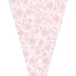 Tüte Bubbles rosa 50x35x10cm x50