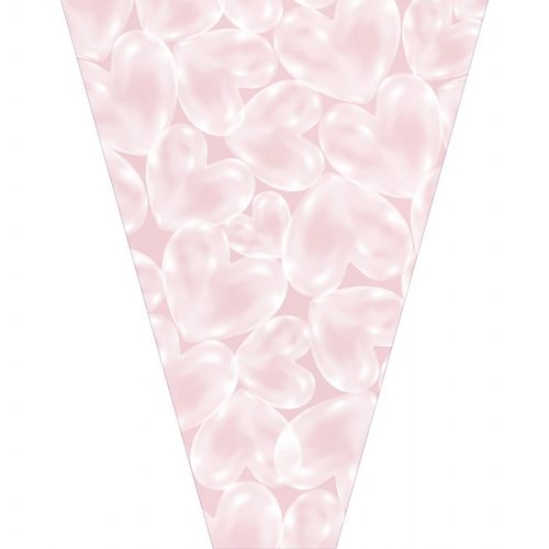 Tüte Bubbles rosa 50x35x10cm x50