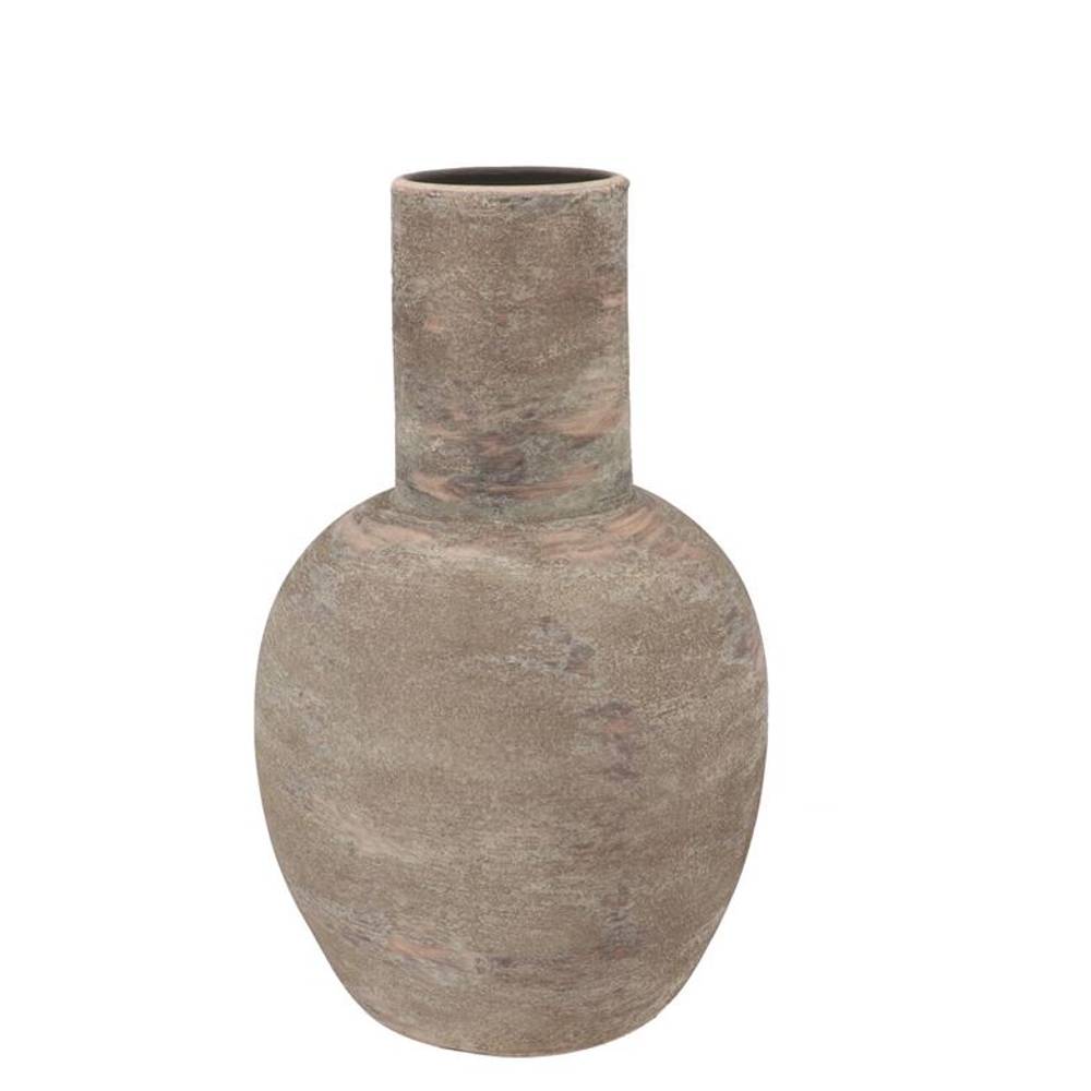 Keramik Vase Romy braun D22cm H30cm
