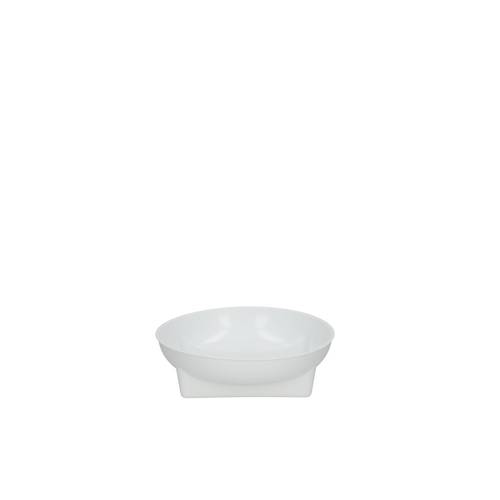 Schale Rund/4eck weiss D16cm
