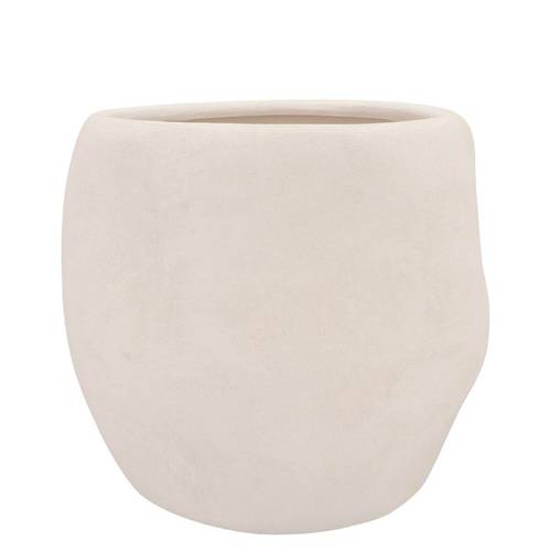 Keramik Übertopf Lisboa weiss 20x20x18cm