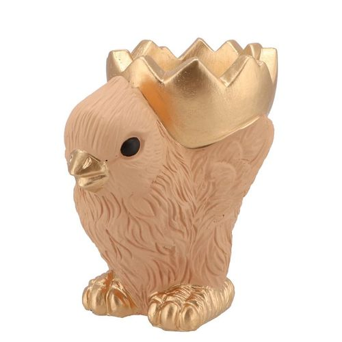 Schale Huhn hell orange 19x12x19cm