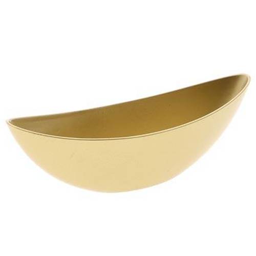 Melamine Boot gold 34x11x11cm