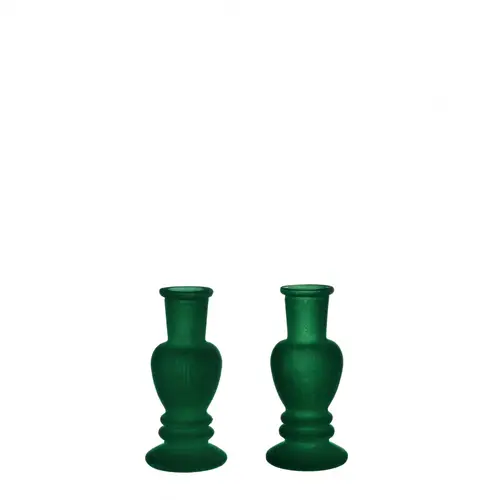 Kerzenständer Velvet grün D05cm H11cm 